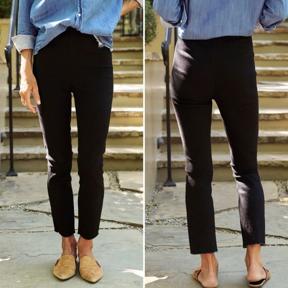 Frank & Eileen Denim - Frank & Eileen Black Straight Leg Jeans